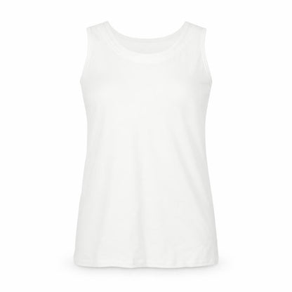 Design Essentials Womens White   Basic Tank Size 12