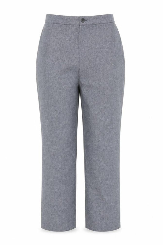 Dorothy Perkins Womens Grey   Trousers  Size 12 L29 in