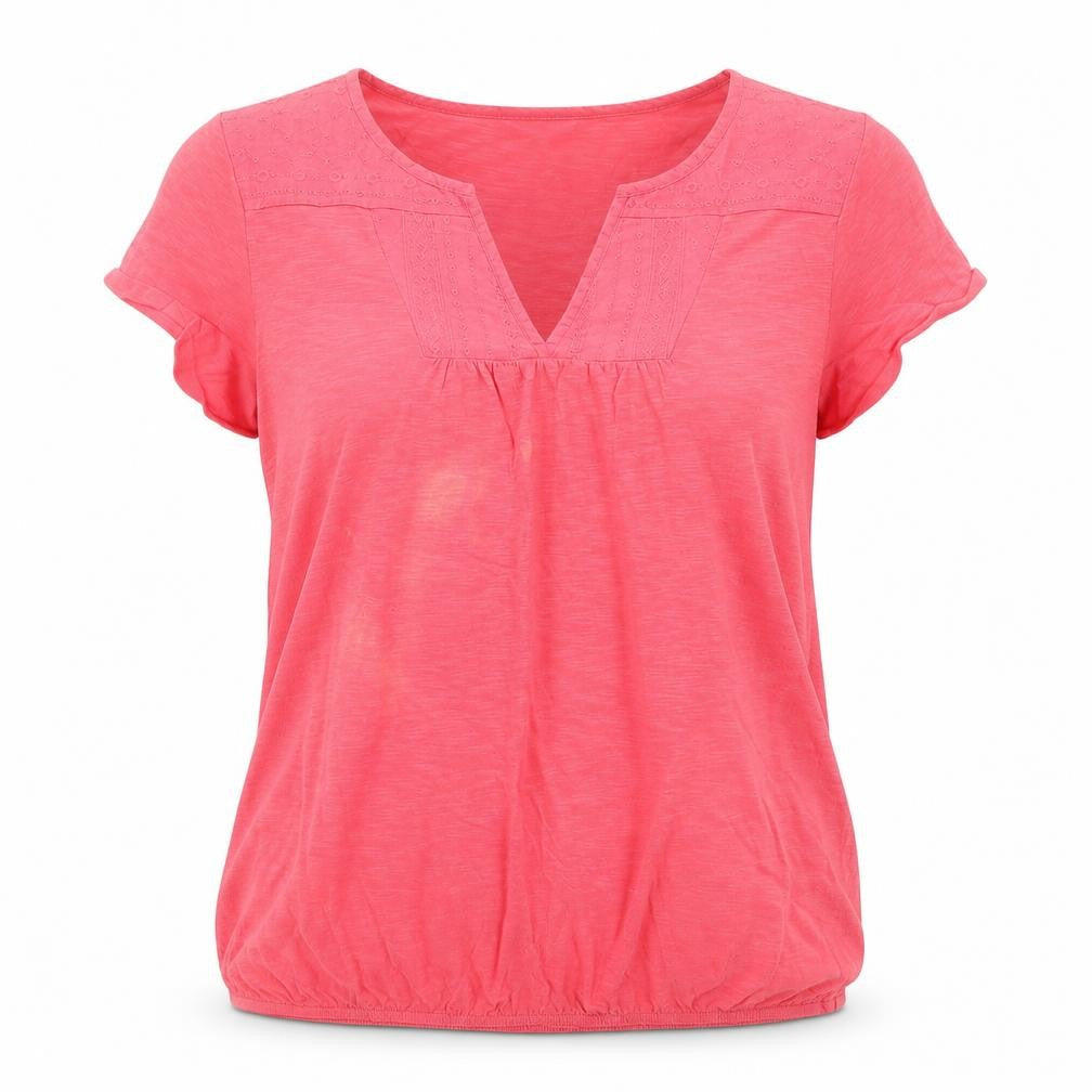 Marks & Spencer Womens Pink   Basic T-Shirt Size 16