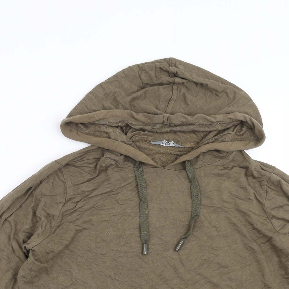 Nutmeg Womens Green   Pullover Hoodie Size 14