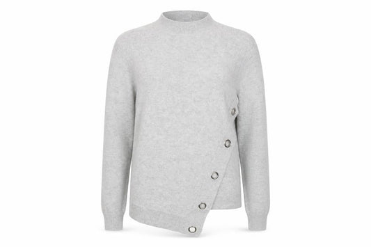 Peacocks Womens Grey   Pullover Jumper Size M