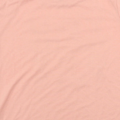 studio  Womens Pink   Basic T-Shirt Size 10