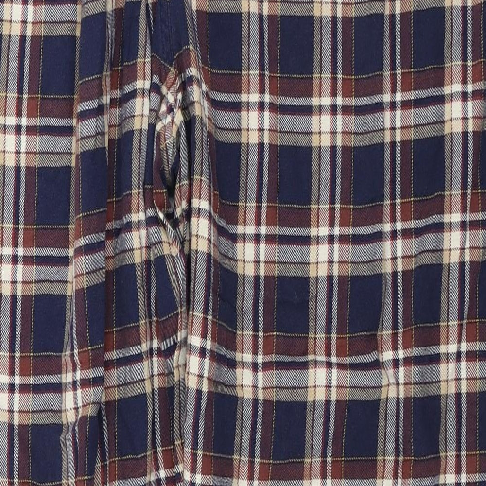 Marks and Spencer  Mens Clear Check  Trousers  Size L L24 in