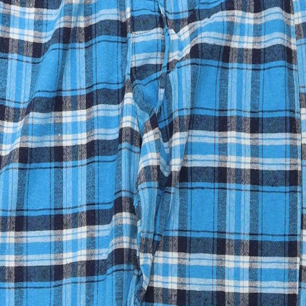 Location  Womens Blue Check  Trousers  Size M L25 in