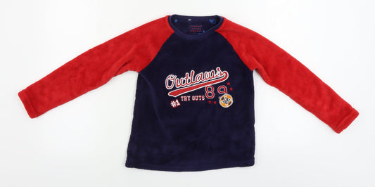Primark  Boys Blue   Pullover Jumper Size 7-8 Years
