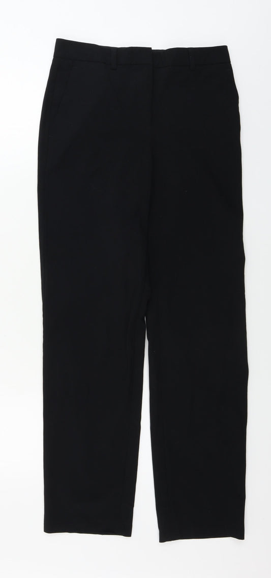 Marks and Spencer  Womens Black   Trousers  Size 8 L27 in