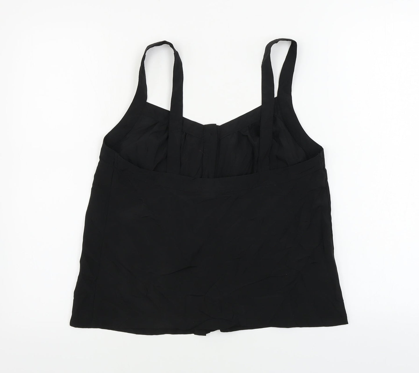 H&M  Womens Black   Basic Blouse Size 12