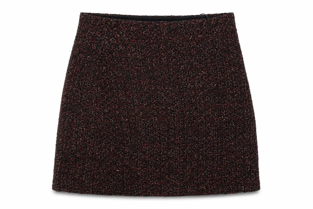 Warehouse Womens Black   A-Line Skirt Size 10