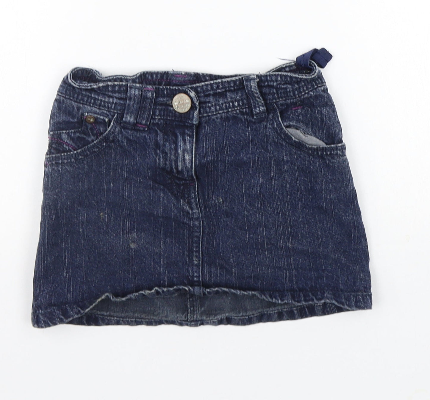 NEXT Girls Blue   A-Line Skirt Size 2 Years