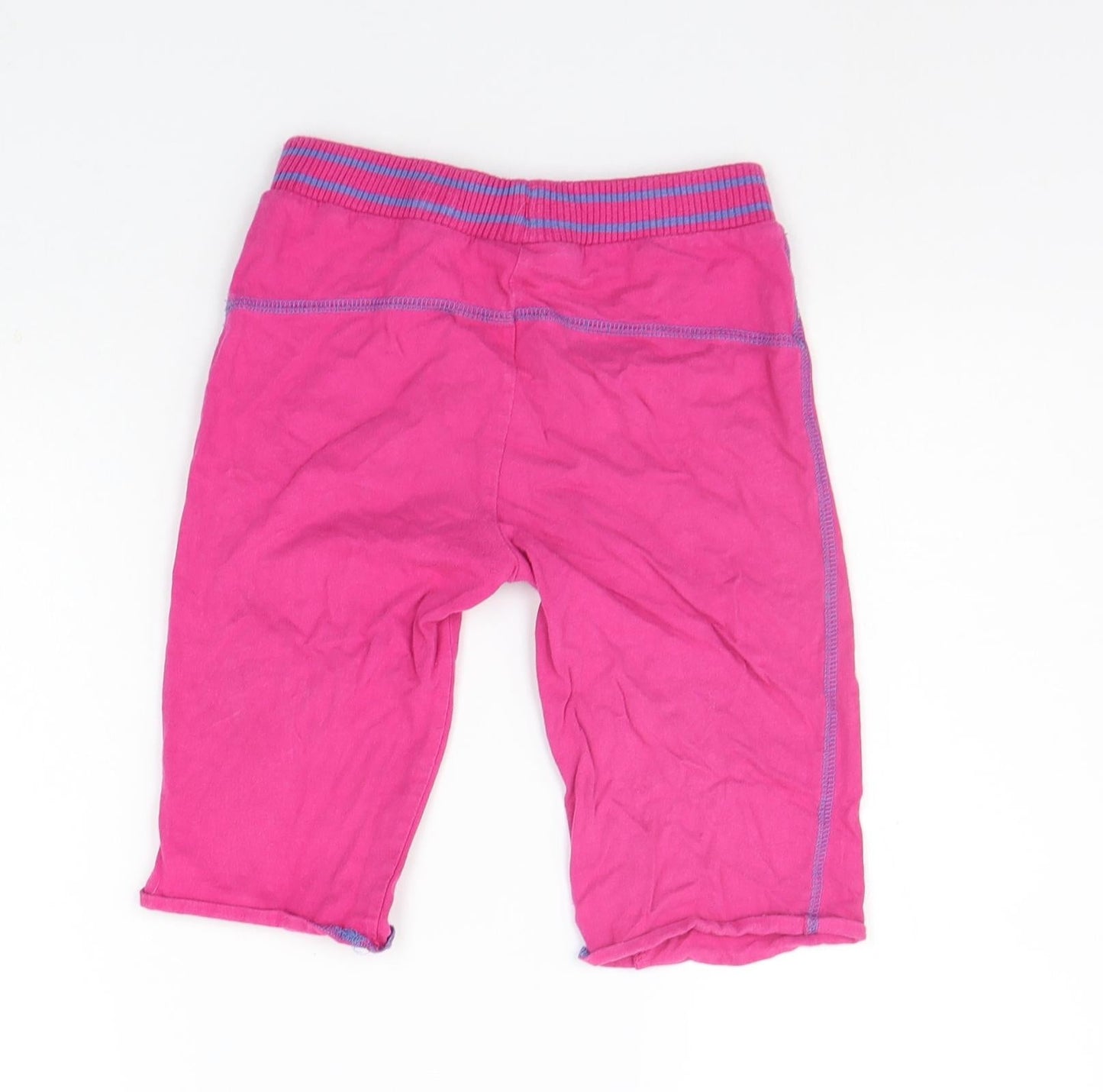 Adams Girls Pink Floral  Jogger Trousers Size 7 Years
