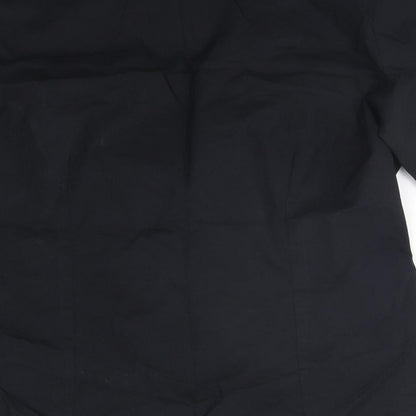 Preloved Marks and Spencer Womens Black   Basic Button-Up Size 10 - Label
