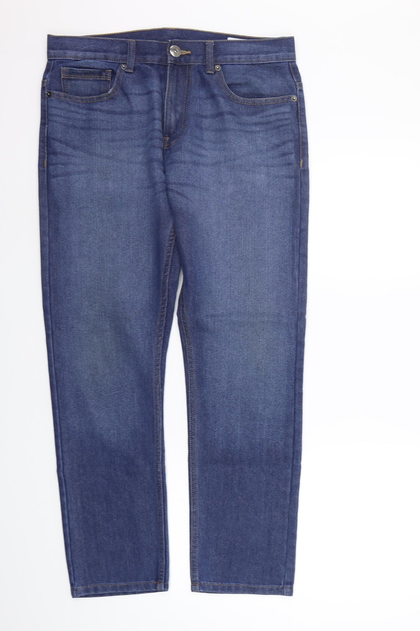 deniem co Womens Blue   Straight Jeans Size 32 L30 in