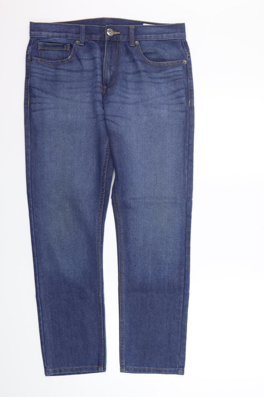 deniem co Womens Blue   Straight Jeans Size 32 L30 in