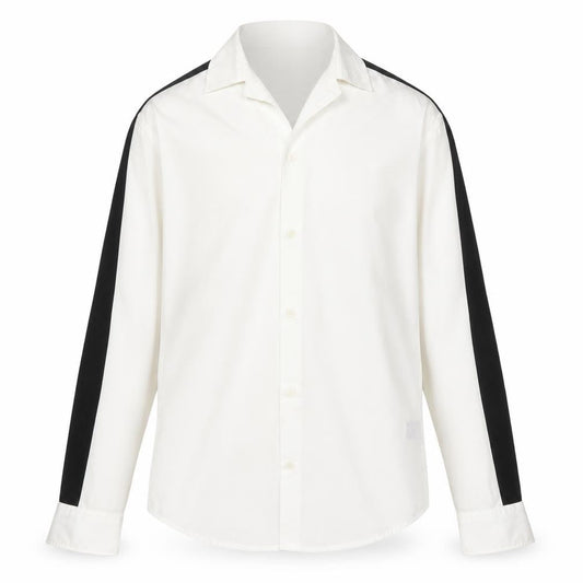 H&M Mens White    Button-Up Size M