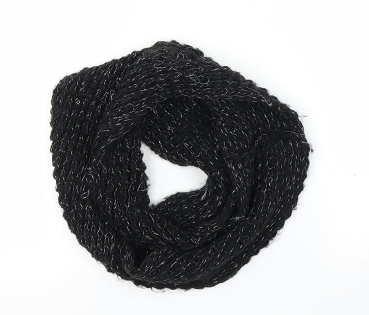 Preworn Unisex Black    Shawl/Wrap   - Inifinity Scarf