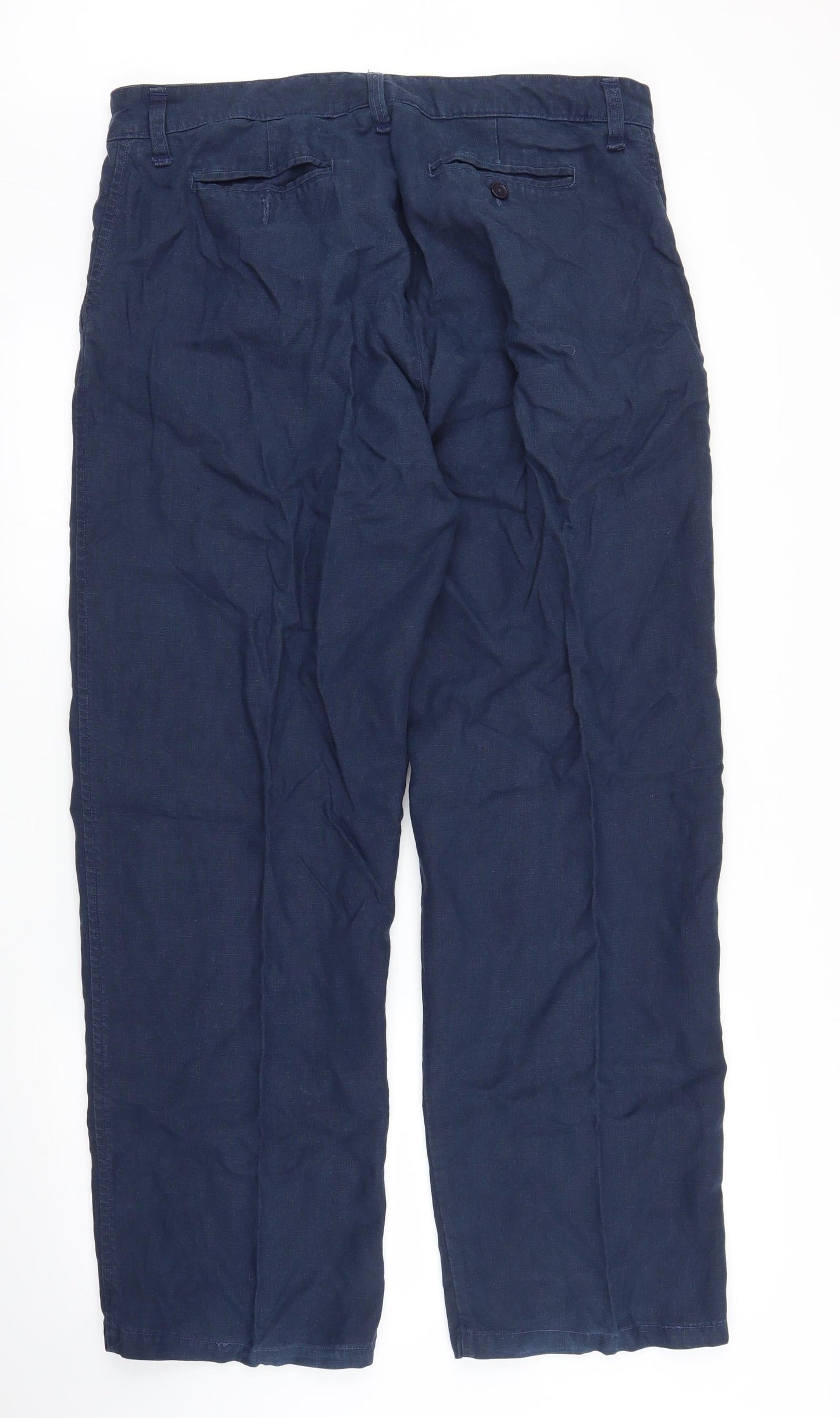 Preworn Womens Blue   Carpenter Trousers Size 32 in L29 in