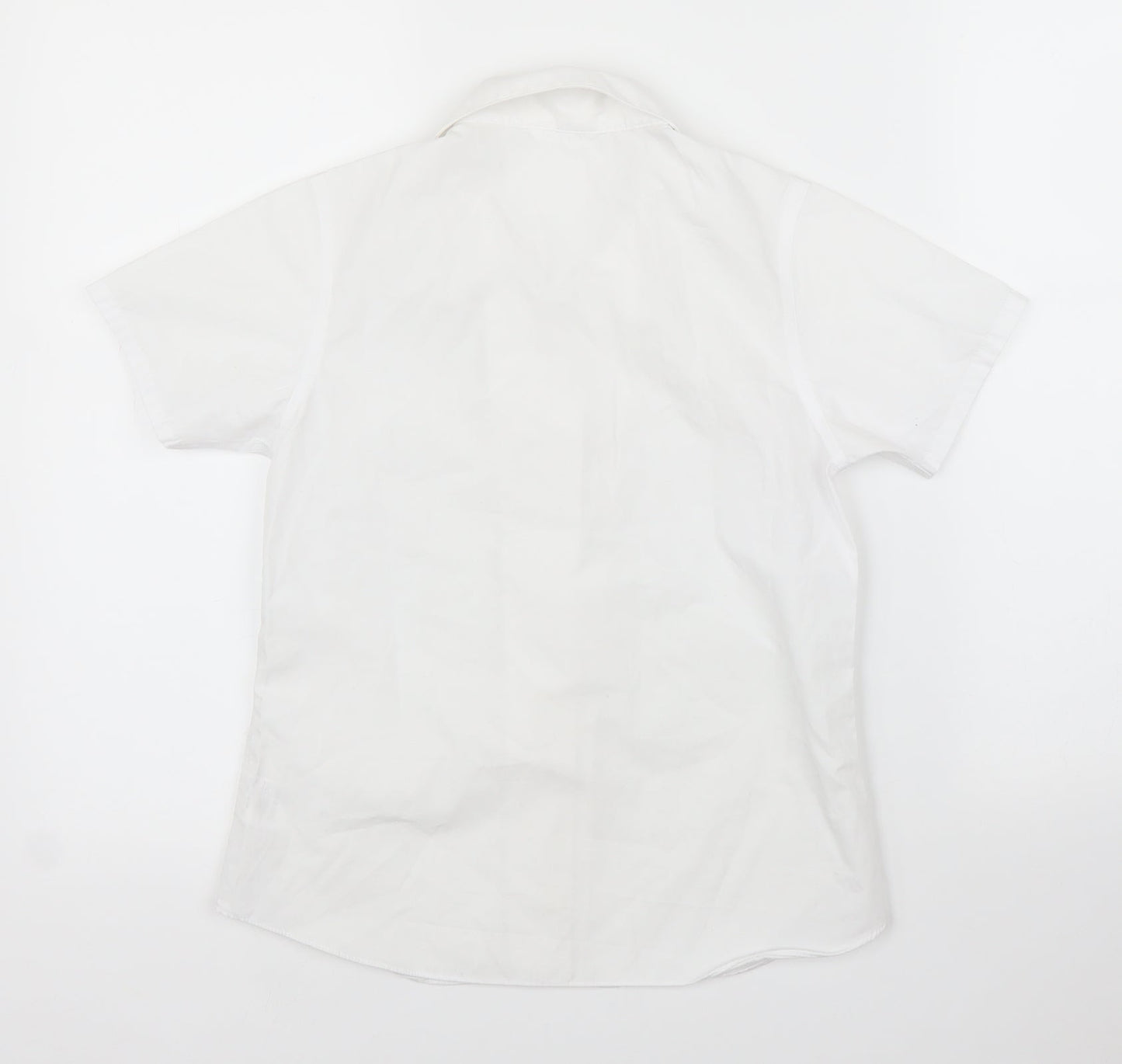 John Lewis Girls White   Basic Button-Up Size 11 Years