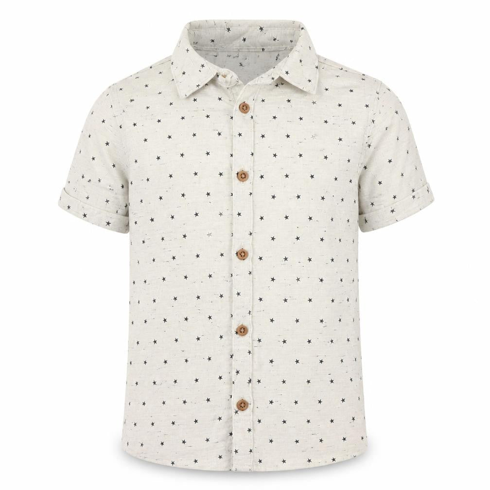 Primark Boys Beige   Basic Button-Up Size 2 Years