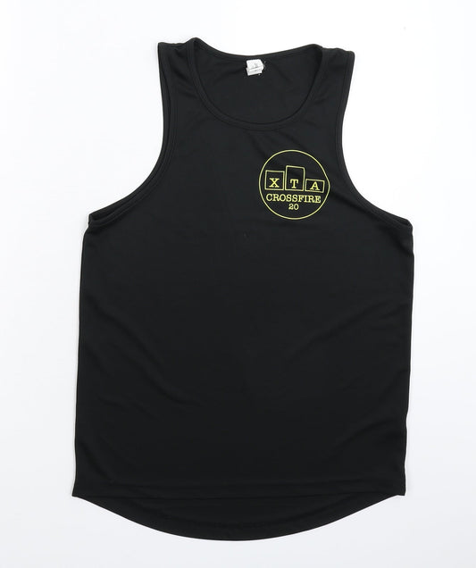 All We Do is Womens Black   Basic Tank Size M