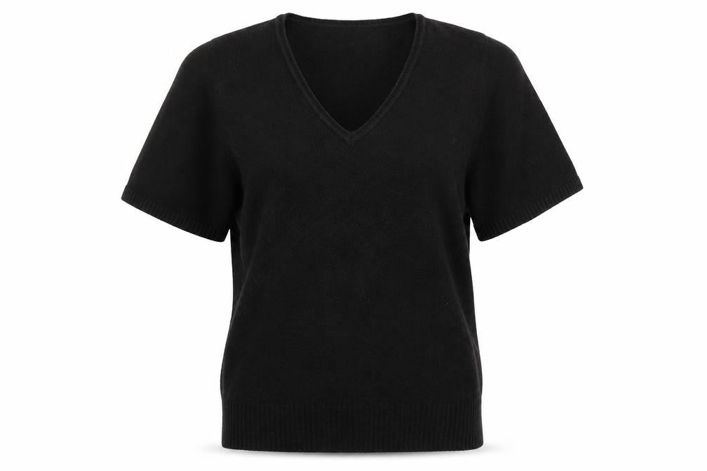 South Womens Black  Knit Pullover Jumper Size 8