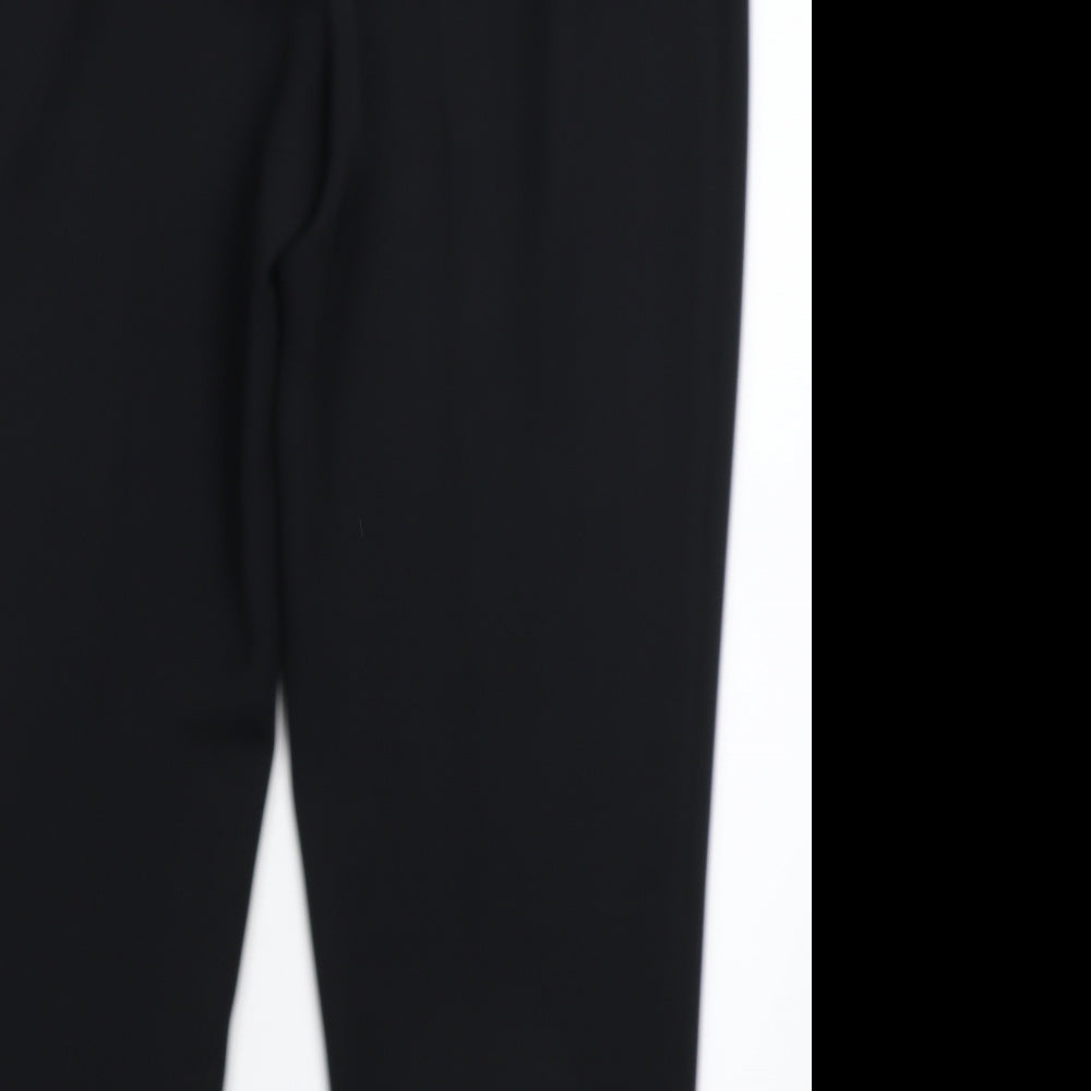 Eleganze Womens Black   Dress Pants Trousers Size 16 L28 in
