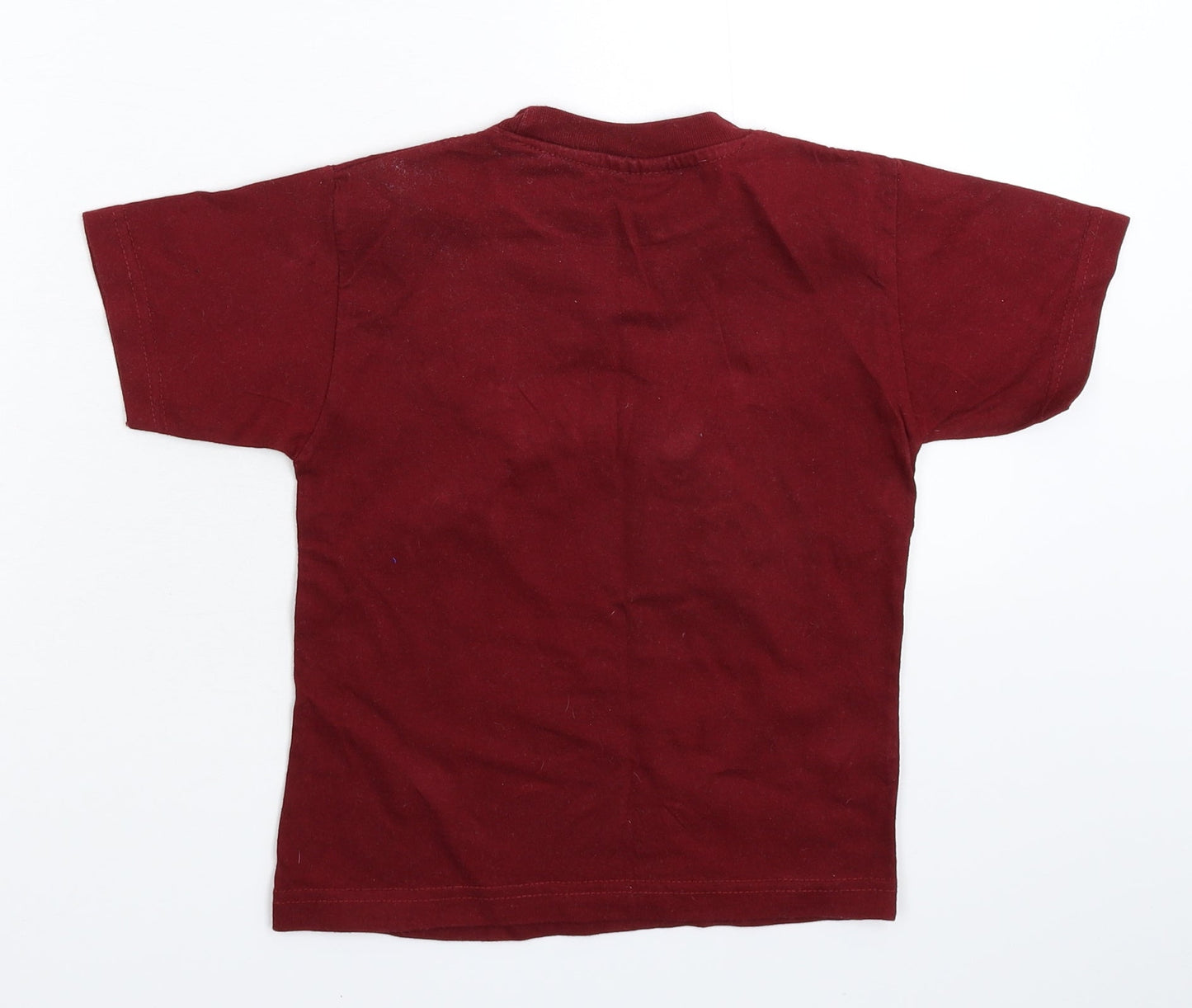 Tropical World Boys Brown   Basic T-Shirt Size 6 Years