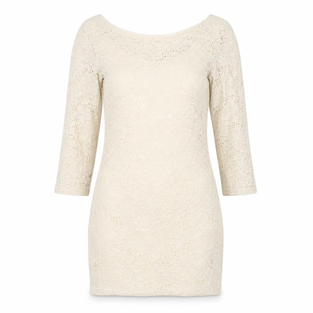 River Island Womens Beige   Bodycon  Size 10