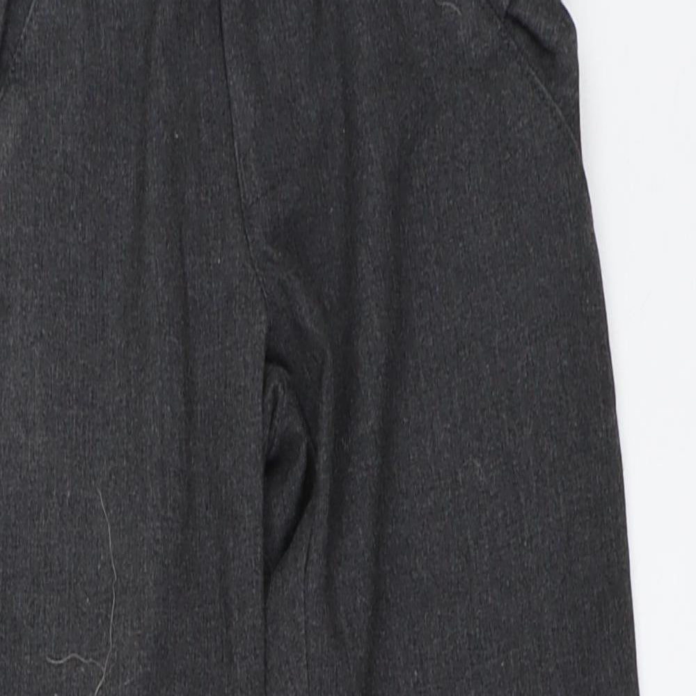Matalan Girls Grey   Dress Pants Trousers Size 6 Years - School trousers