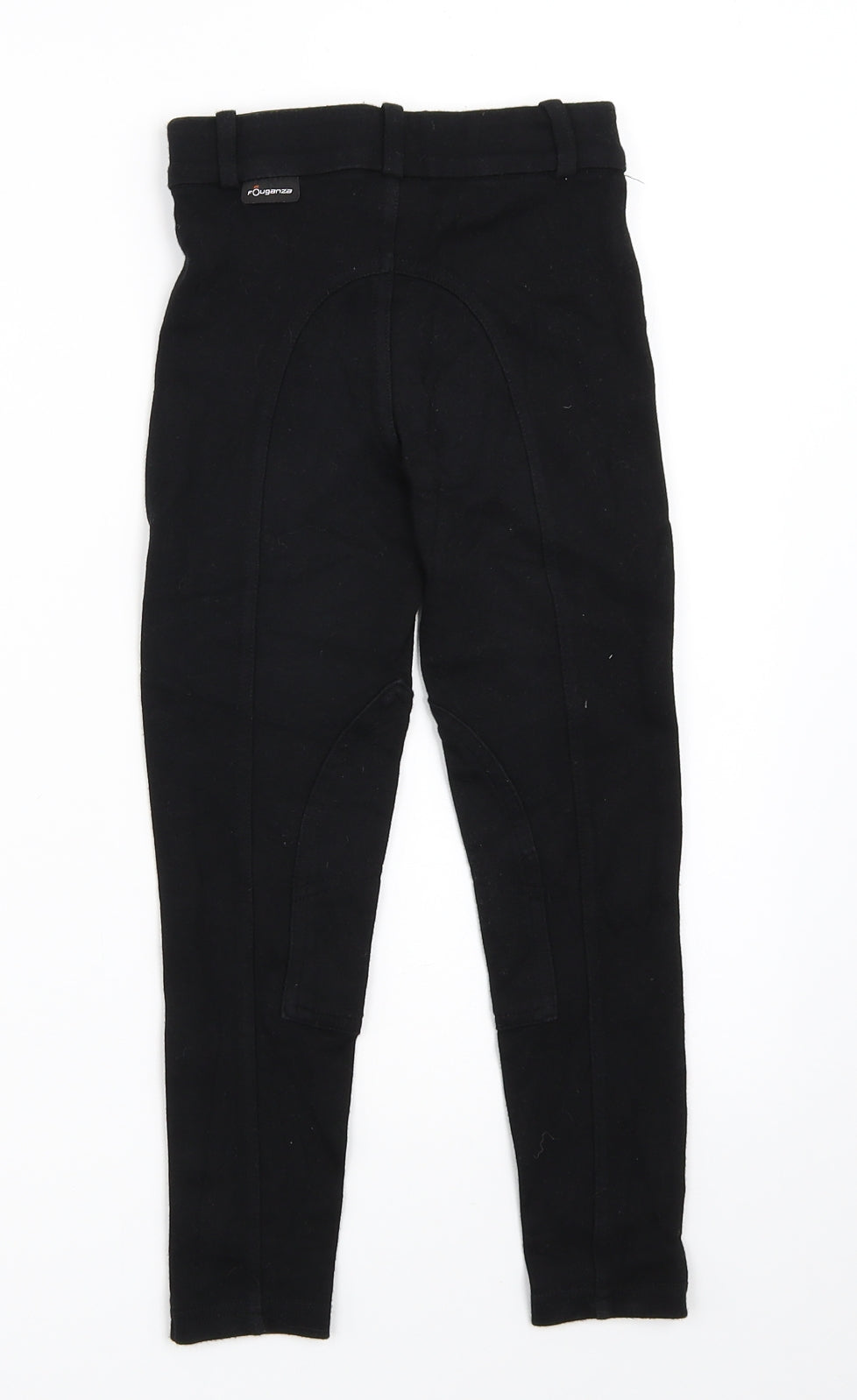 DECATHLON Girls Black   Capri Trousers Size 6 Years