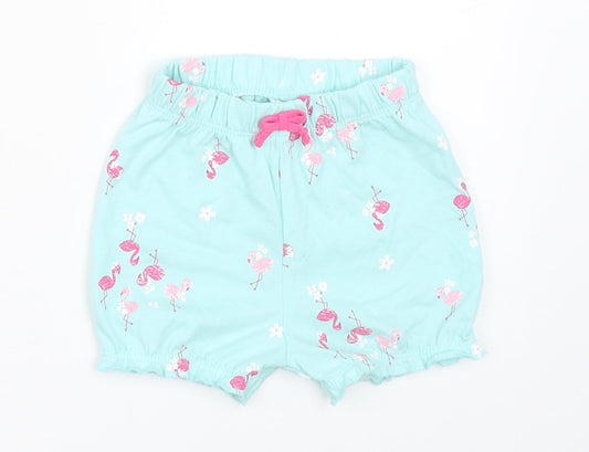 George Girls Blue   Cropped Trousers Size 3-6 Months