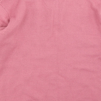 Preloved Nuggets Womens Pink   Pullover Jumper Size M - Label