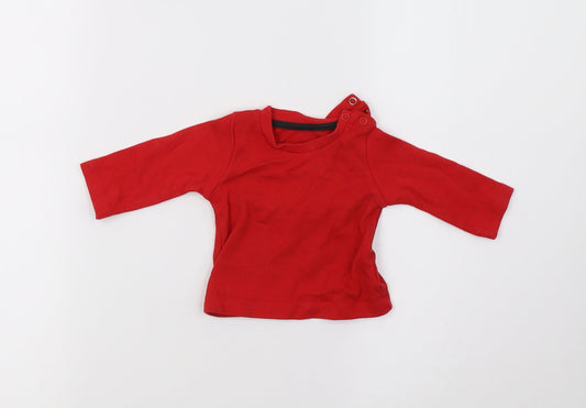 Matalan Baby Red   Basic Casual Size 0-3 Months