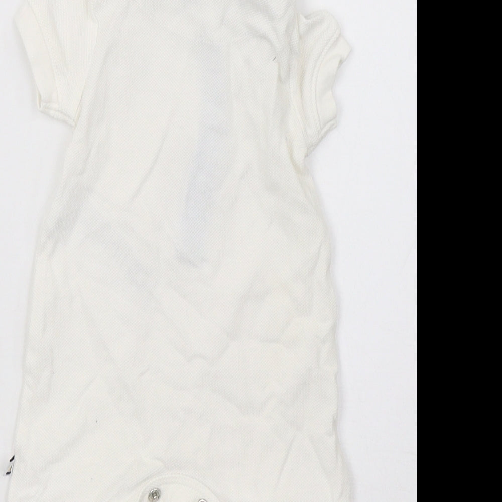 Debenhams Boys White   Babygrow One-Piece Size Newborn