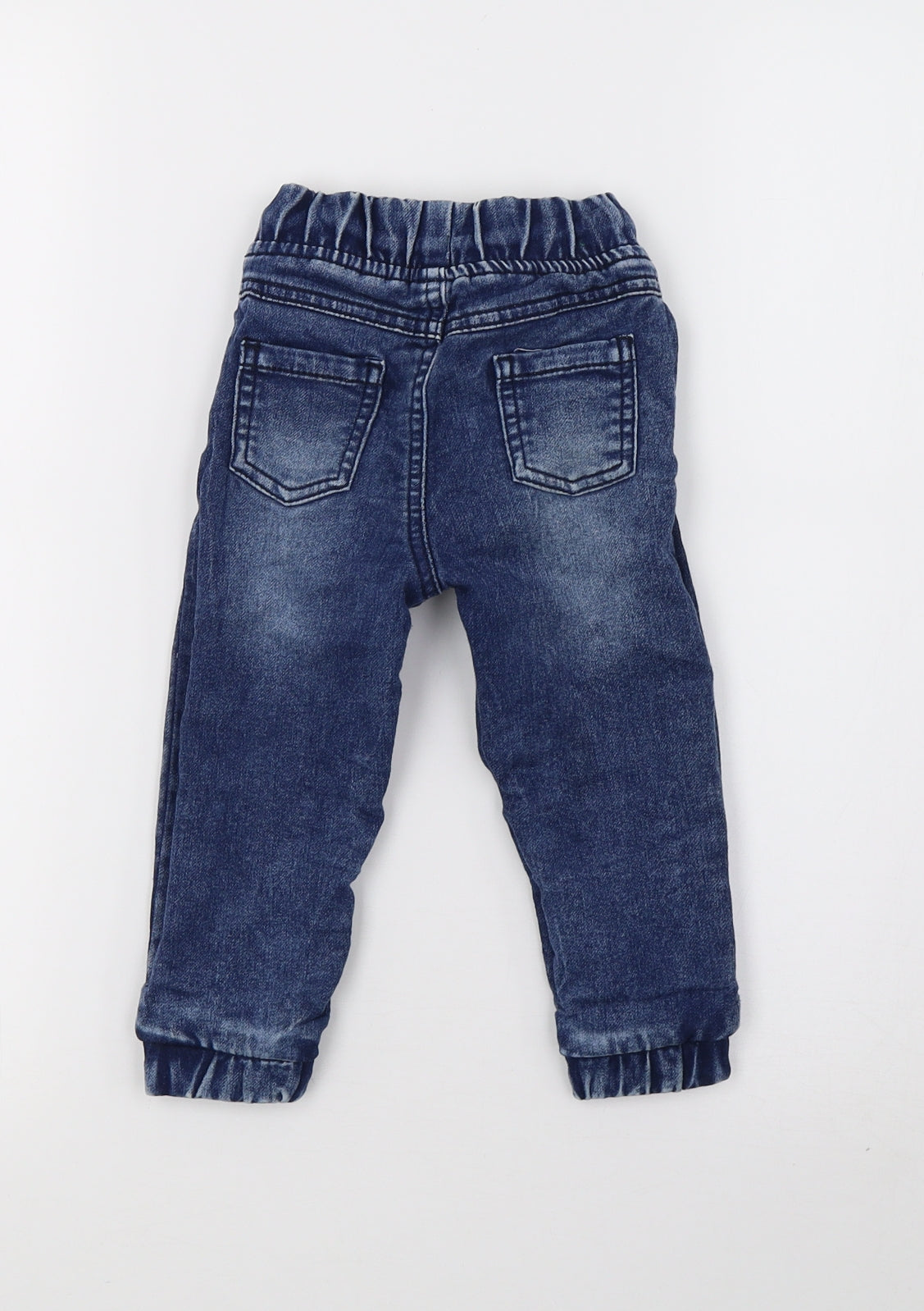 PEP&CO Girls Blue  Denim Pedal Pusher Jeans Size 18-24 Months