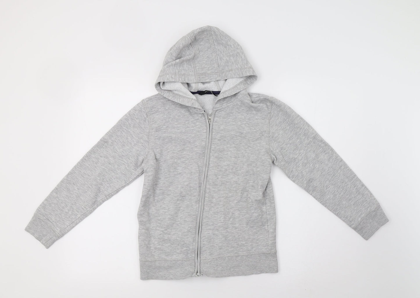 George Boys Grey   Full Zip Sweatshirt Size 9-10 Years