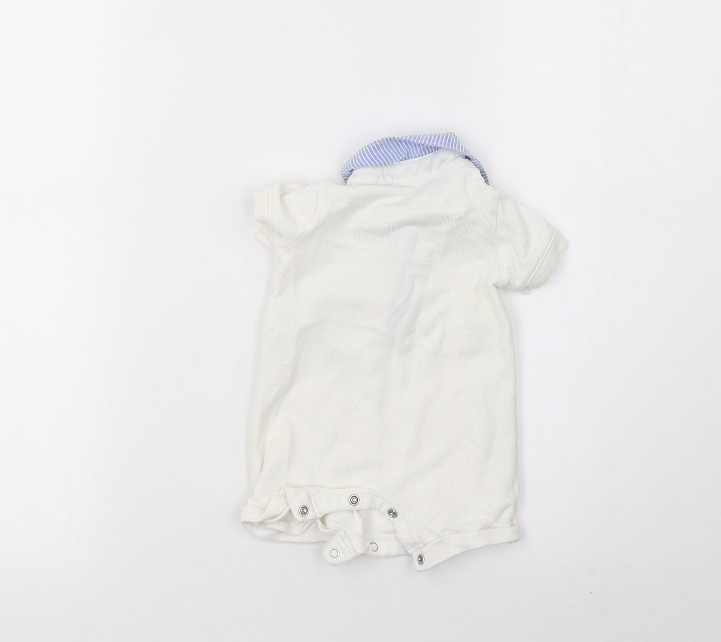 Debenhams Baby White   Babygrow One-Piece Size Newborn