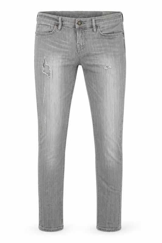 Preworn Mens Grey  Denim Skinny Jeans Size 30 L32 in