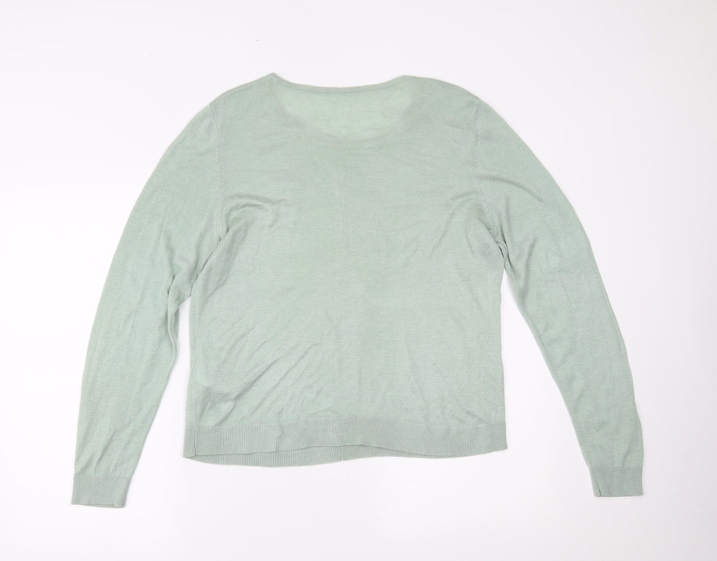 Oasis Womens Green   Basic Blouse Size 6