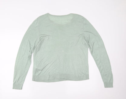Oasis Womens Green   Basic Blouse Size 6