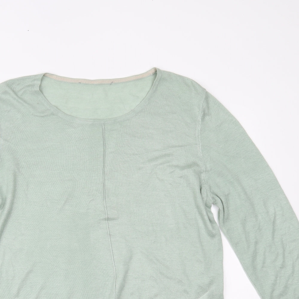 Oasis Womens Green   Basic Blouse Size 6