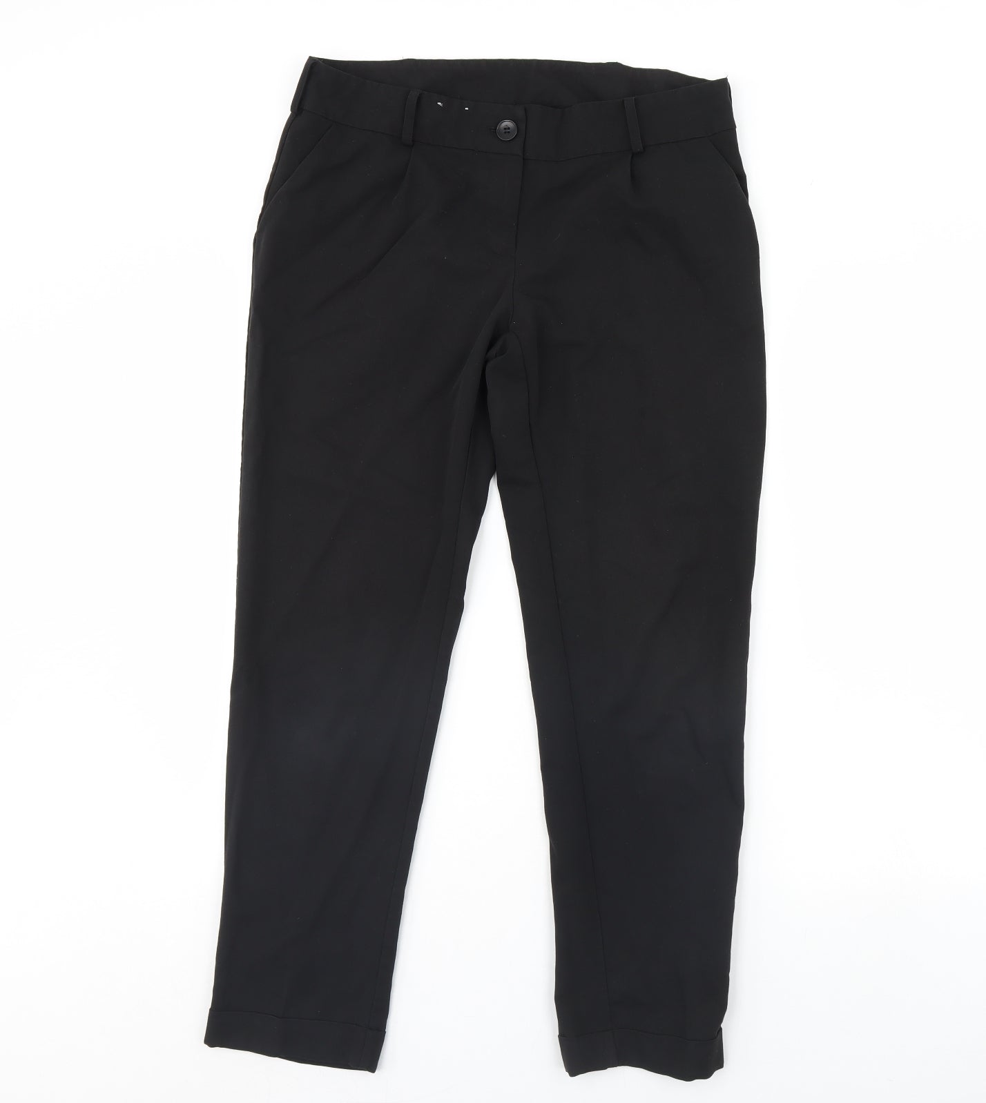 New Look Womens Black   Dress Pants Trousers Size 12 L30 in