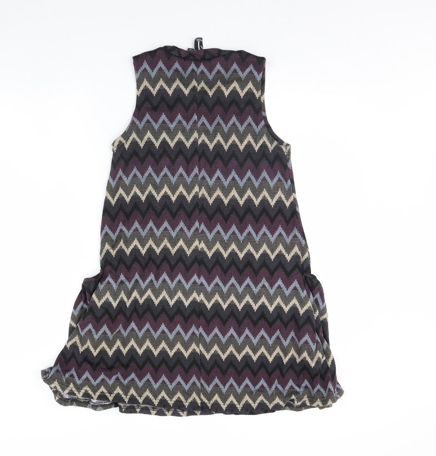 Izabel Womens Purple Geometric  Mini  Size 8