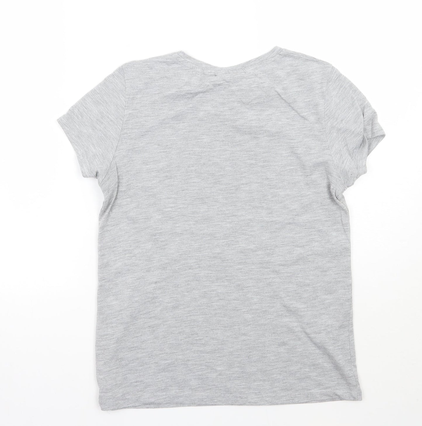 Whitney Womens Grey   Basic T-Shirt Size 8