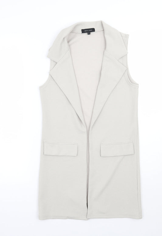 Newlook Womens Ivory   Jacket Blazer Size 6