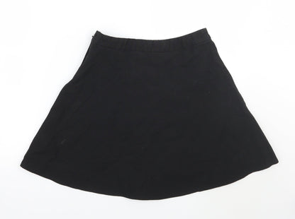 Marks & Spencer Girls Black   A-Line Skirt Size 14 Years