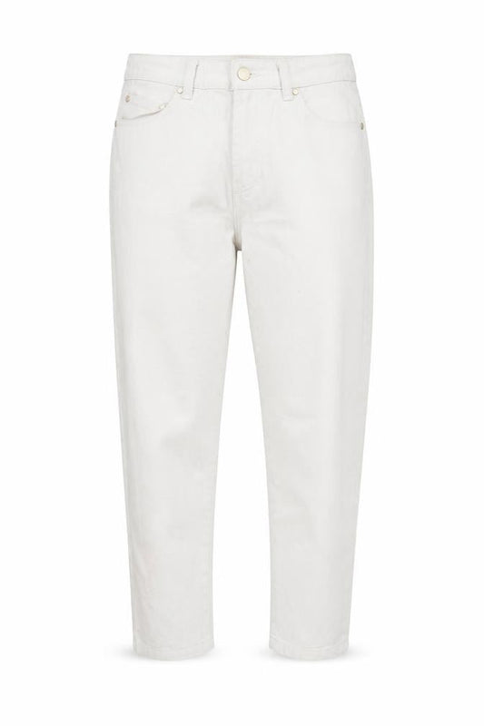 Dianne Gillman Womens White   Cropped Jeans Size 8 L20 in
