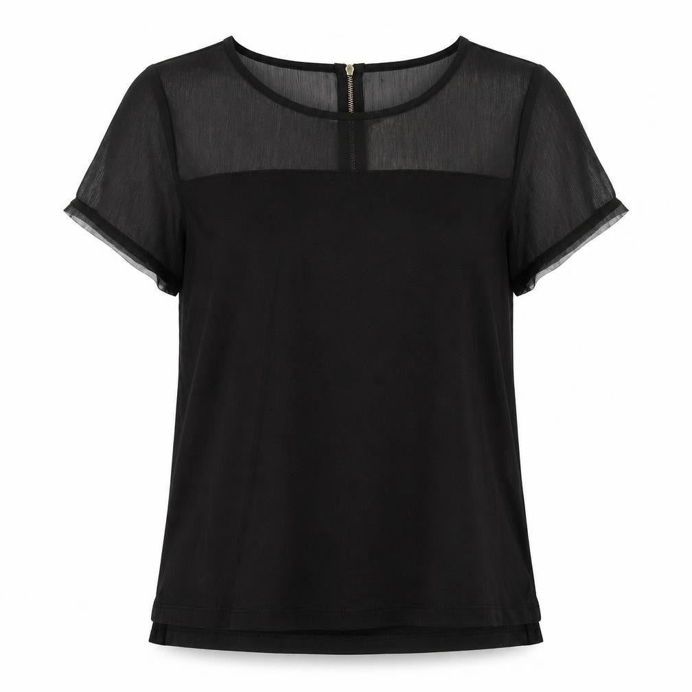 H&M Womens Black   Basic Blouse Size M