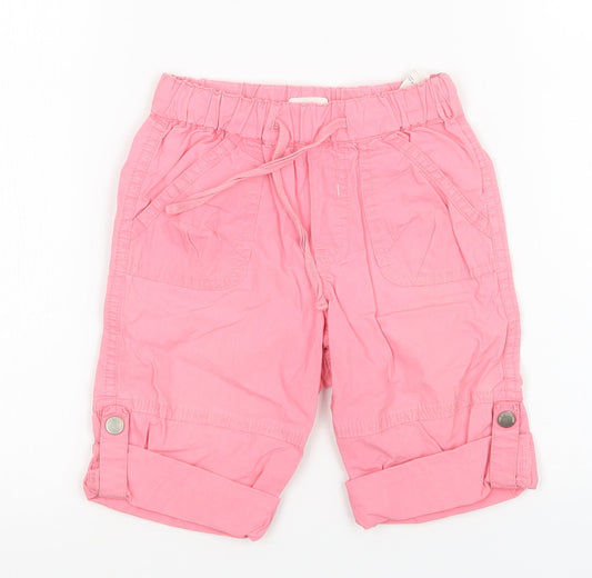 L.O.G.G Girls Pink   Cargo Trousers Size 9-12 Months