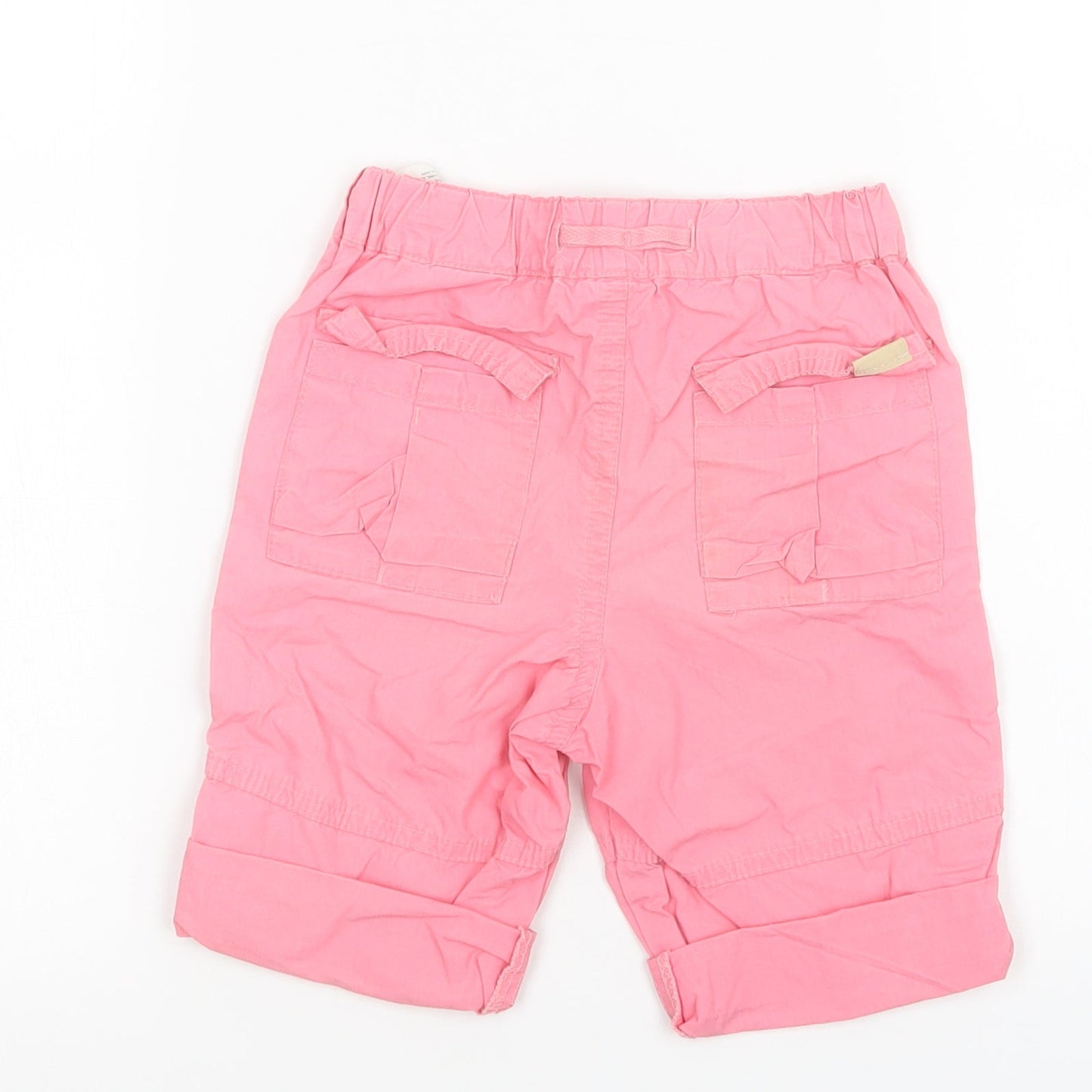 L.O.G.G Girls Pink   Cargo Trousers Size 9-12 Months