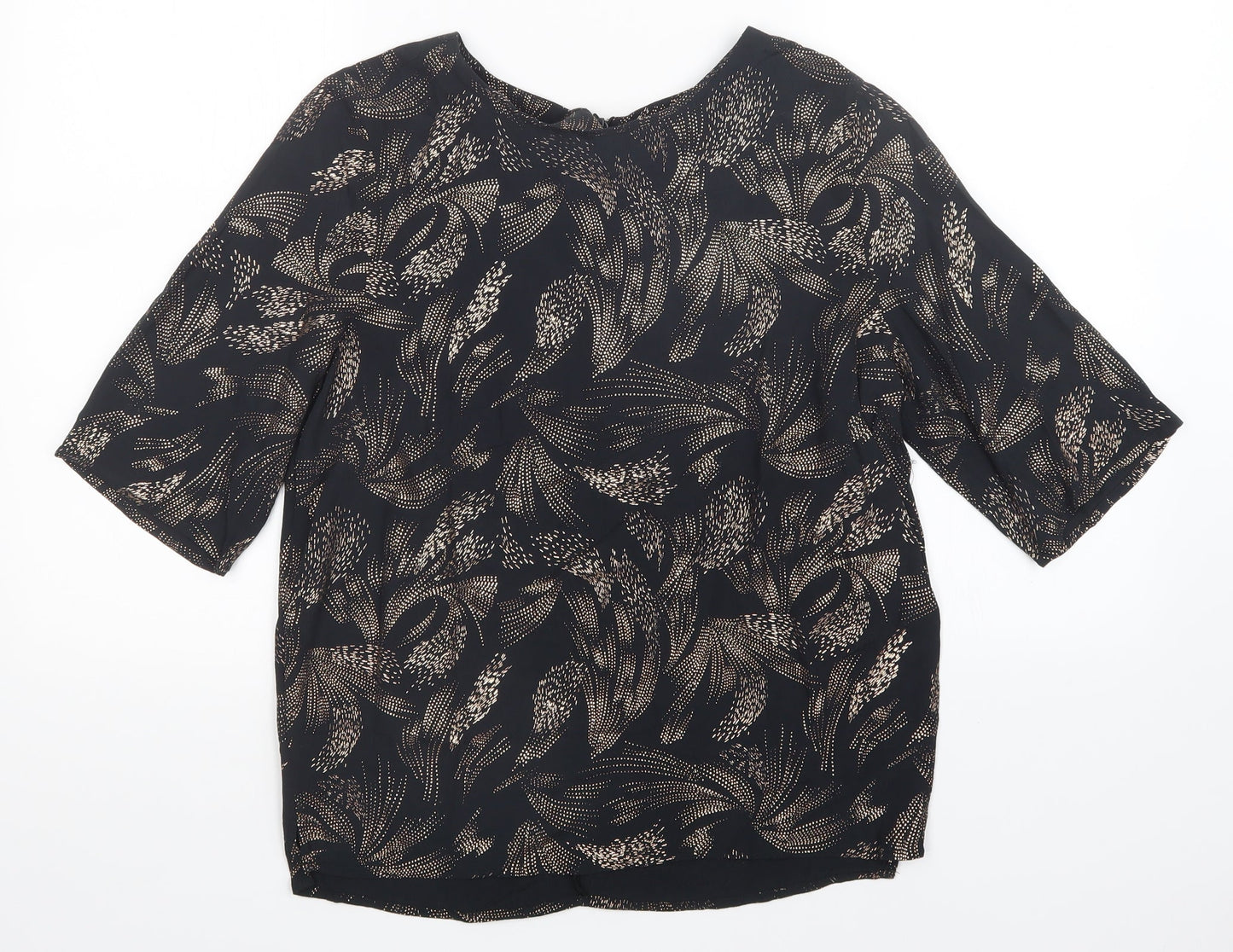 Saint Tropez Womens Multicoloured Floral  Basic Blouse Size XS